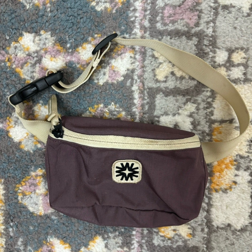 Walker Family Goods Lil Louie Sling Bag Purple Plum Kids Waist Pack Ripstop